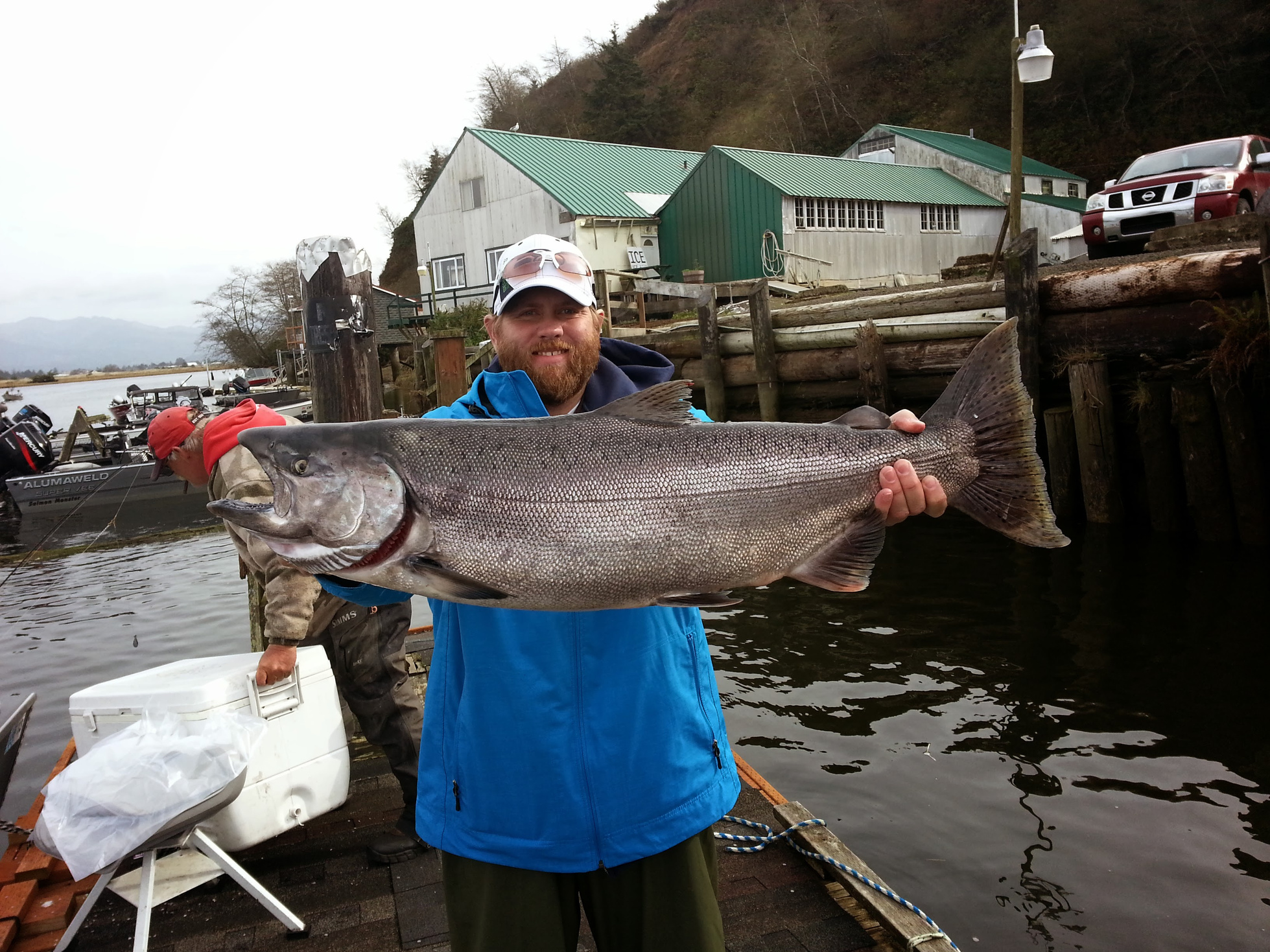 Trent fishing in Alaska